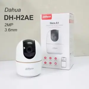 Camera WiFi Dahua Hero A1 DH-H2AE, quay quét 355°, Full HD 2.0MP, đàm thoại 2 chiều, phát hiện chuyển động, còi hú cảnh báo, hỗ trợ thẻ nhớ 256GB, giám sát an ninh trong nhà