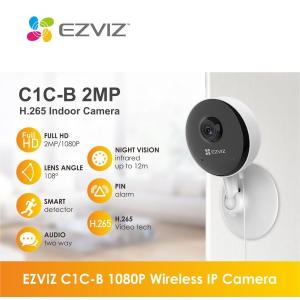 Camera WiFi EZVIZ C1C 1080P – Bảo Vệ An Ninh Gia Đình, Hình Ảnh Sắc Nét, Đàm Thoại Hai Chiều, Hỗ Trợ Thẻ Nhớ 128GB, Cảnh Báo Chuyển Động Thông Minh